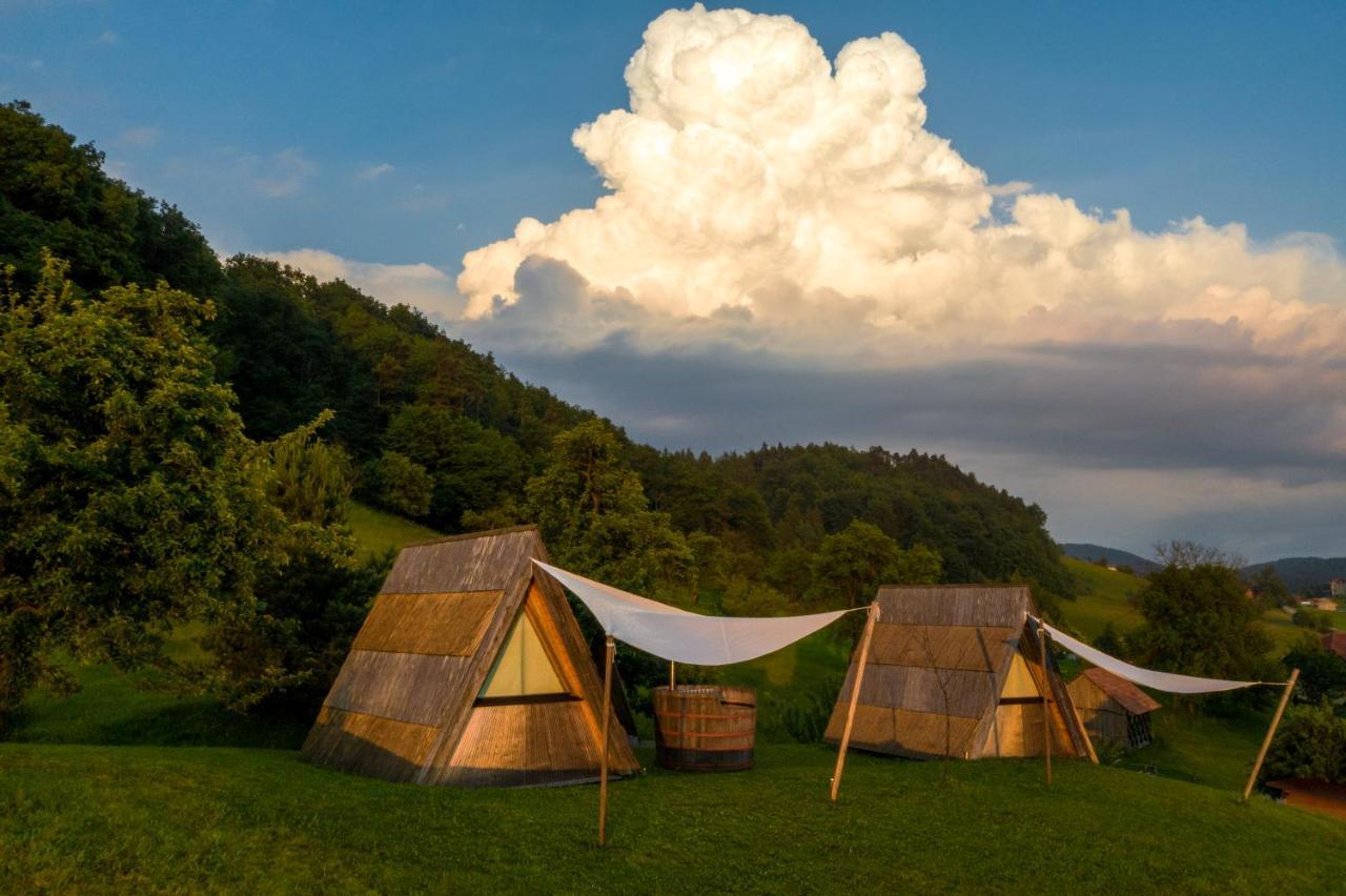 Glamping - Ekoloska Kmetija Kozman Žalec Dış mekan fotoğraf